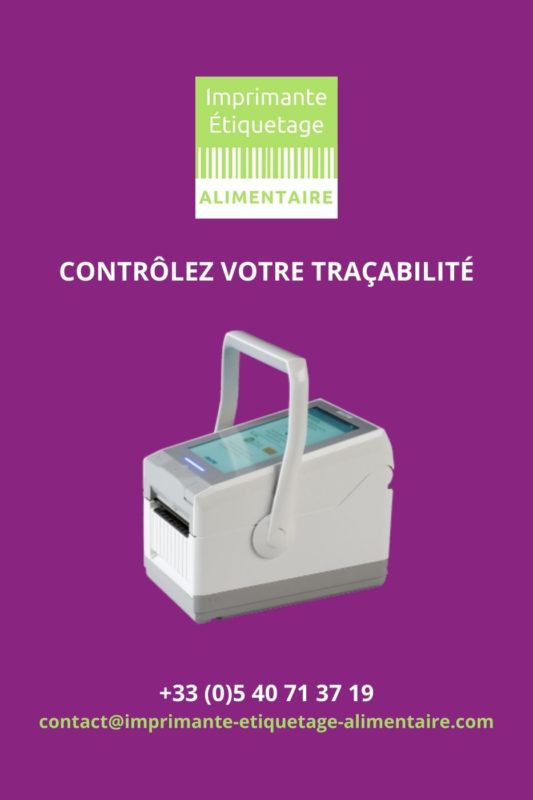 controle tracabilite grace a l'imprimante etiquetage