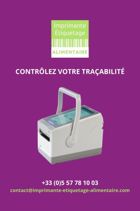 controle tracabilite grace a l'imprimante etiquetage
